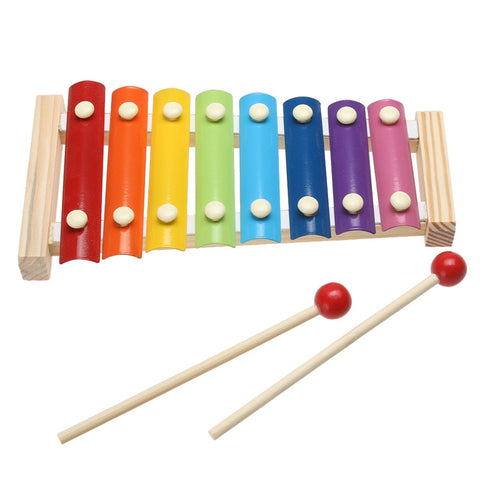 Music Instrument Toy Wooden Frame Style Xylophone