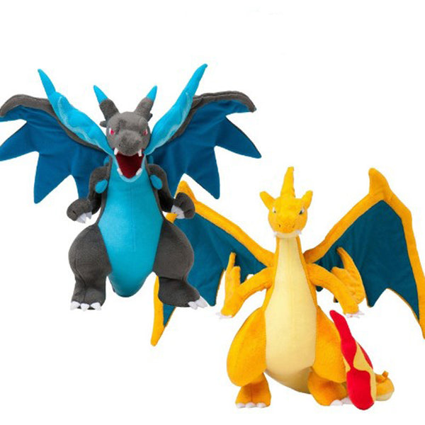 2 Styles Mega Charizard Plush Toys Charizard Plush
