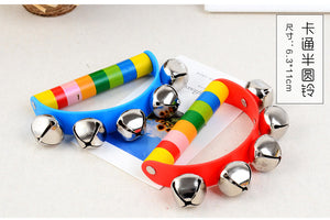 2018 New Arrival Wooden Shaking Handbell Rattle