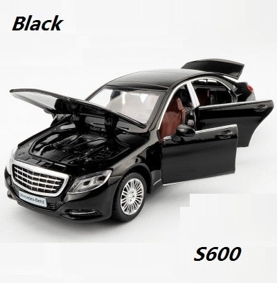 1/32 Maybach S600 Diecast Metal Car Models High Simulation