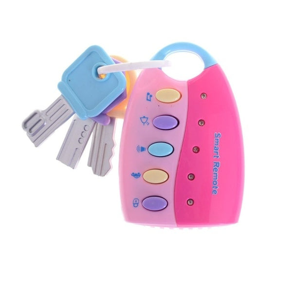 Baby Toy Musical Car Key Vocal Smart Remote Car