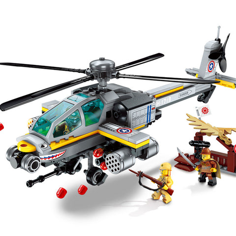 1719 280P Military Helicopter Constructor Model