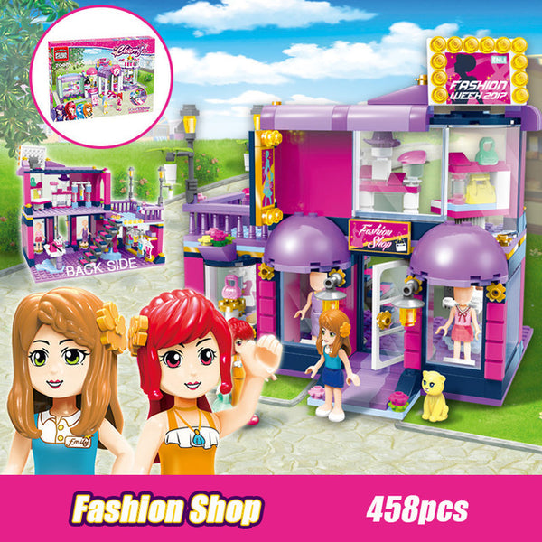 1112 213pcs Girl's Dream Town Constructor Model Kit