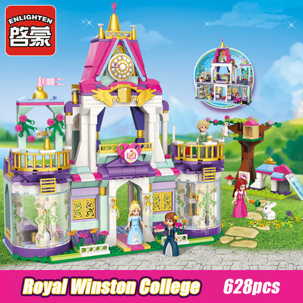 1112 213pcs Girl's Dream Town Constructor Model Kit