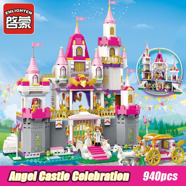 1112 213pcs Girl's Dream Town Constructor Model Kit