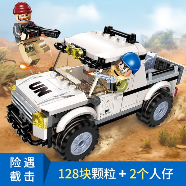 3208 648pcs SWAT/Police Commando Constructor Model