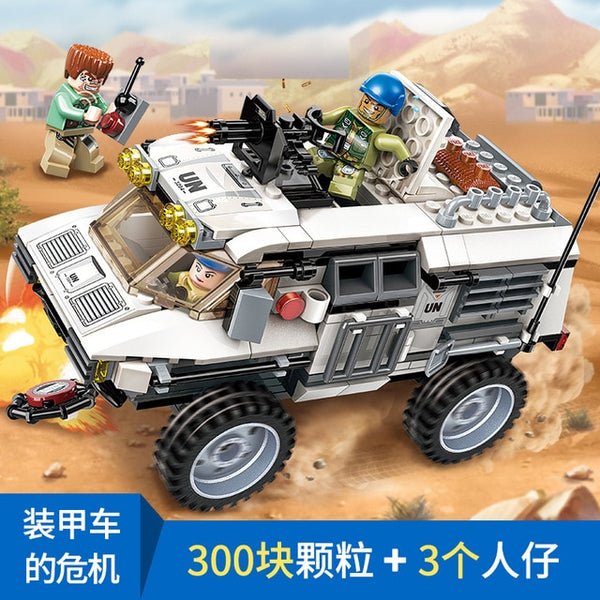 3208 648pcs SWAT/Police Commando Constructor Model
